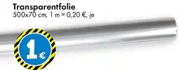 TEDi Transparentfolie Angebot