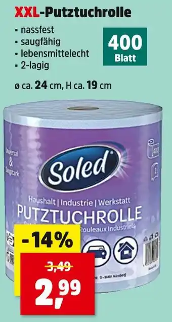 Thomas Philipps Soled xxl-putztuchrolle Angebot