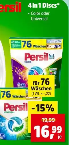 Thomas Philipps Persil 4in1 discs color Angebot