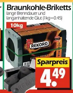 Wreesmann Rekord braunkohle-briketts Angebot