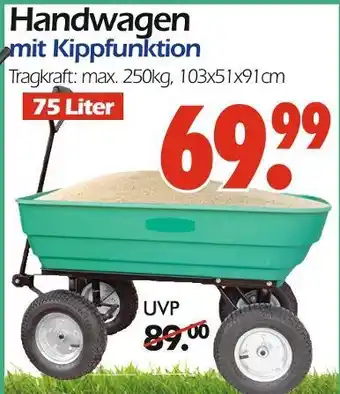 Wreesmann Handwagen mit kippfunktion Angebot