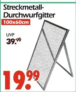 Wreesmann Streckmetall-durchwurfgitter Angebot