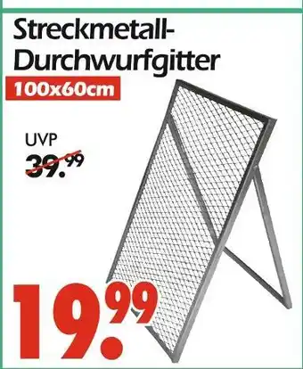 Wreesmann Streckmetall-durchwurfgitter Angebot
