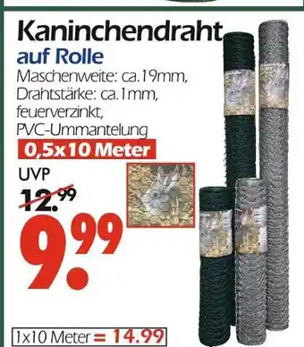 Wreesmann Kaninchendraht auf rolle Angebot