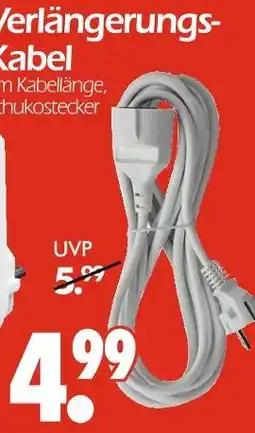 Wreesmann Verlängerungs-kabel Angebot