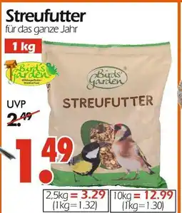 Wreesmann Bird's garden streufutter Angebot