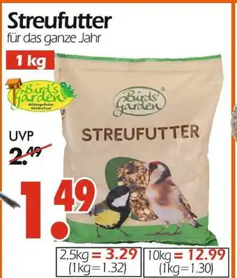 Wreesmann Bird's garden streufutter Angebot