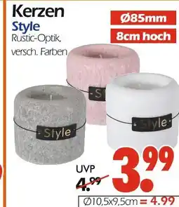 Wreesmann Kerzen style ø85mm Angebot