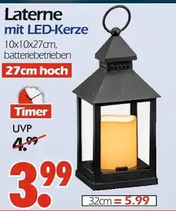 Wreesmann Laterne mit led-kerze Angebot