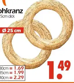 Wreesmann Strohkranz Angebot