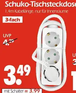 Wreesmann Schuko-tischsteckdose Angebot