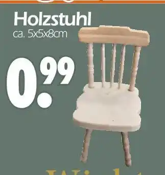 Wreesmann Holzstuhl Angebot
