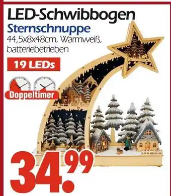 Wreesmann Led-schwibbogen sternschnuppe Angebot