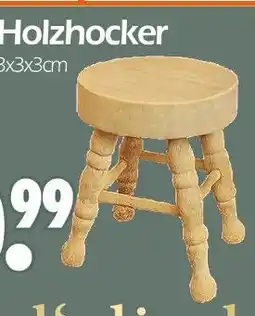 Wreesmann Holzhocker Angebot