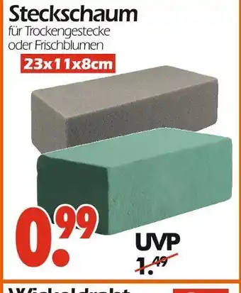 Wreesmann Steckschaum Angebot