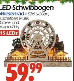 Wreesmann Led-schwibbogen riesenrad Angebot