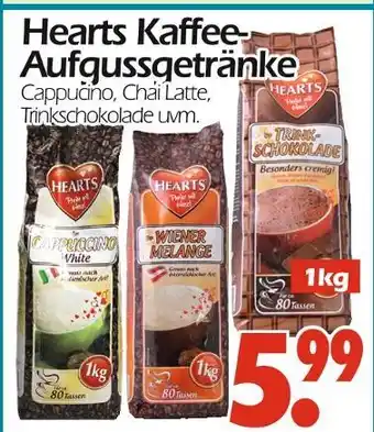 Wreesmann Hearts cappuccino white Angebot