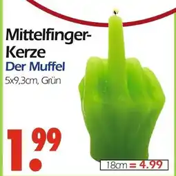 Wreesmann Mittelfinger-kerze Angebot