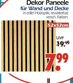 Wreesmann Dekor paneele Angebot
