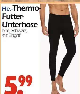 Wreesmann He.-thermo-futter-unterhose Angebot