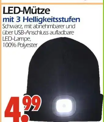 Wreesmann Led-mütze Angebot