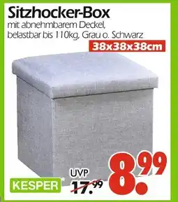 Wreesmann Kesper sitzhocker-box Angebot