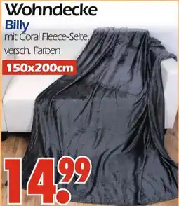 Wreesmann Wohndecke billy Angebot