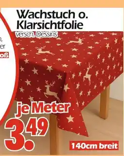 Wreesmann Wachstuch o. klarsichtfolie Angebot