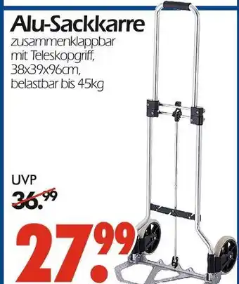 Wreesmann Alu-sackkarre Angebot