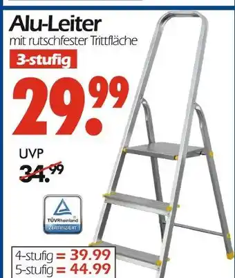 Wreesmann Alu-leiter 3-stufig Angebot