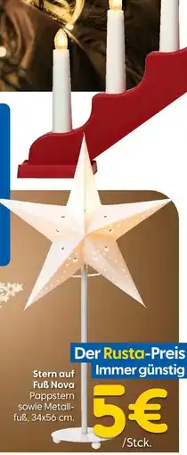 Rusta Stern auf fuß nova Angebot