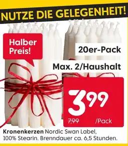 Rusta Kronenkerzen Angebot