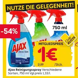 Rusta Ajax reinigungsspray Angebot