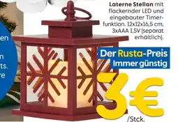 Rusta Laterne stellan Angebot