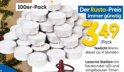 Rusta Teelicht Angebot