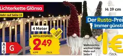 Rusta Lichterkette glänsa Angebot
