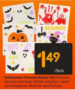 Rusta Halloween-fenstersticker gel Angebot