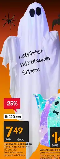 Rusta Halloween-dekoration hängendes gespenst Angebot