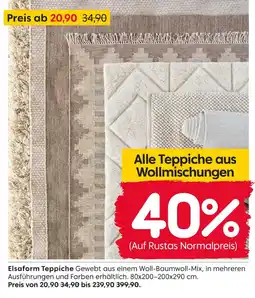 Rusta Elsaform teppiche Angebot