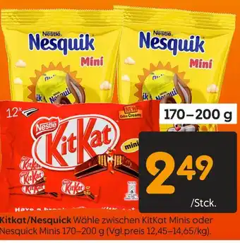 Rusta Nestlé kitkat minis Angebot