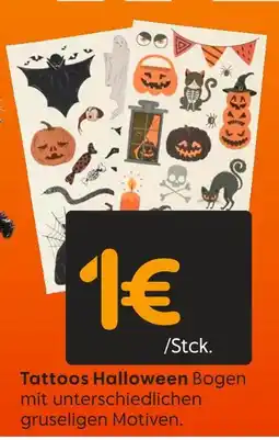Rusta Tattoos halloween Angebot