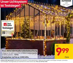 Rusta Outdoor led light system Angebot