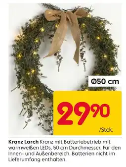 Rusta Kranz larch Angebot