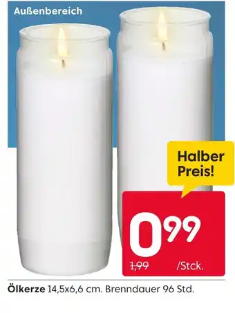 Rusta Ölkerze Angebot