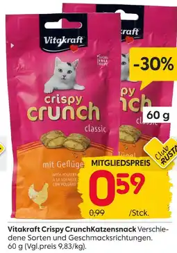 Rusta Vitakraft crispy crunch katzensnack Angebot