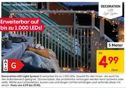 Rusta Decoration led light system Angebot
