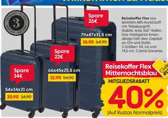 Rusta Reisekoffer flex Angebot