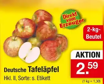Zimmermann Deutsche tafeläpfel Angebot