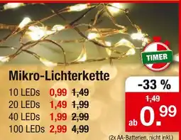 Zimmermann Mikro-lichterkette Angebot