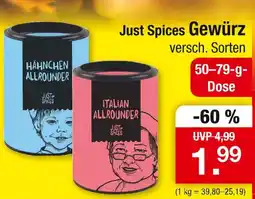 Zimmermann Just spices hähnchen allrounder Angebot